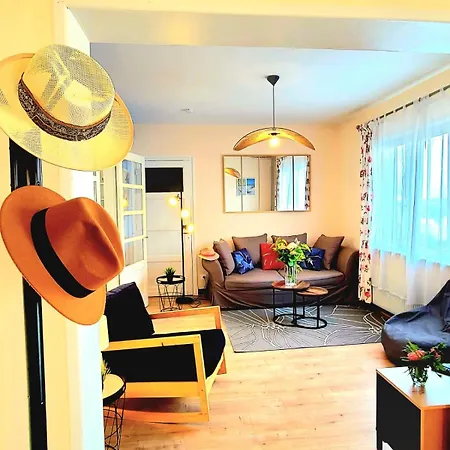 Vakantiehuis La Brainoise Maison Familiale Chaleureuse Avec Jardin Et Sauvage Équihen-Plage